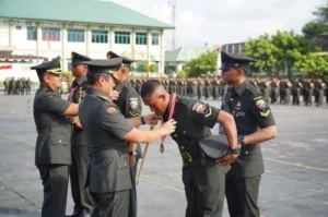 Bintara Infanteri Dilantik Pangdam Udayana di Tabanan 2026
