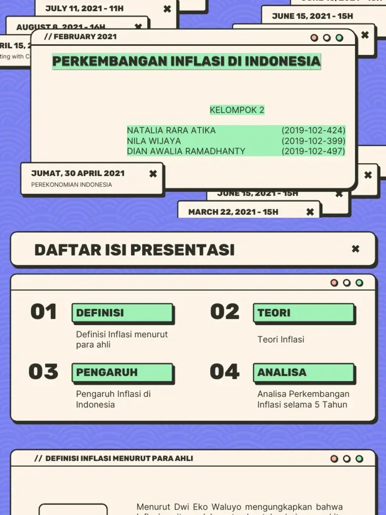 Inflasi Indonesia saat ini dan prospek ekonomi jangka panjang