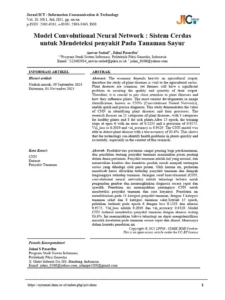 Neural network merevolusi deteksi dini penyakit dan data pasar