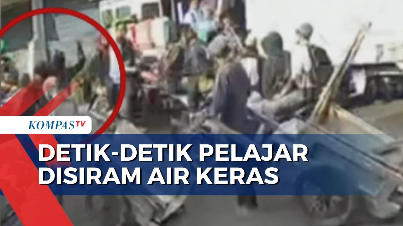Penyiraman air keras di Cengkareng terjadi saat korban berkendara