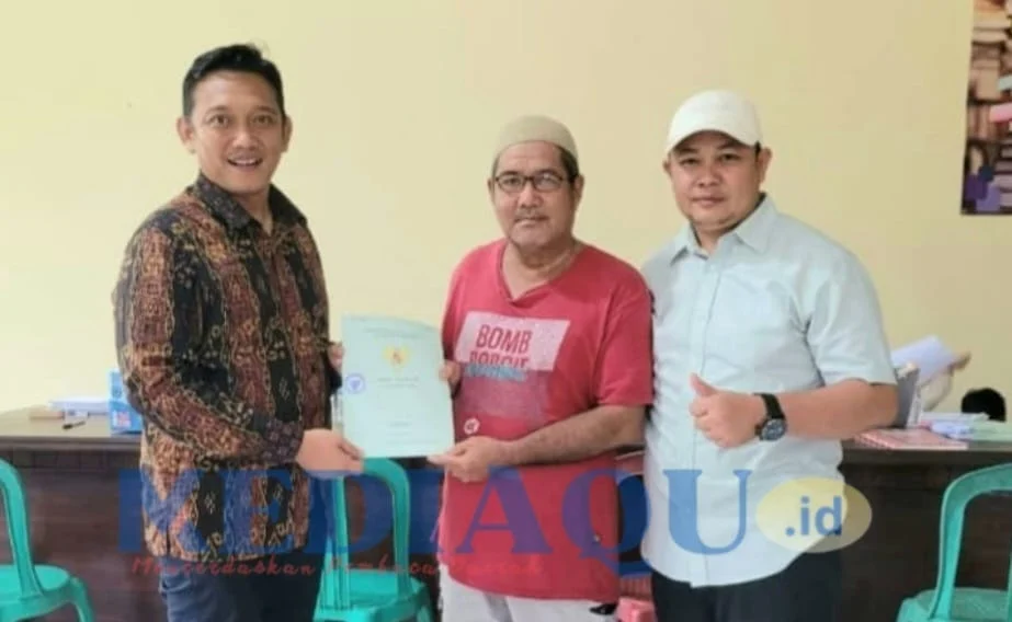 Sertifikat Hak Milik Ruspin Kampung Sanggrahan Asri Resmi Terbit