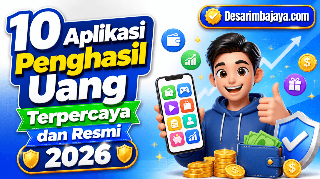10 Aplikasi Penghasil Uang Terpercaya dan Resmi 2026