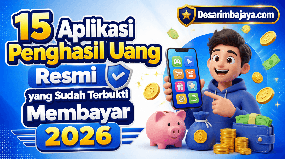 15 Aplikasi Penghasil Uang Resmi yang Sudah Terbukti Membayar 2026