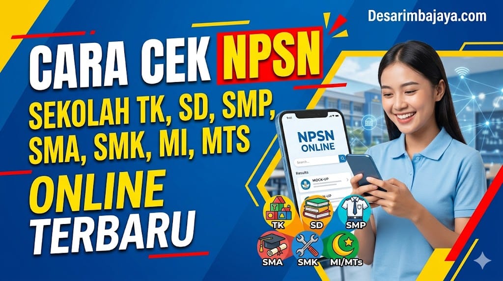 Cara Cek NPSN Sekolah