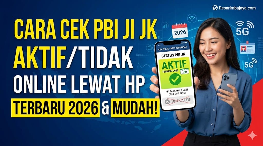 Cara Cek PBI JK Aktif atau Tidak