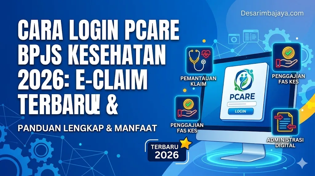 Cara Login PCare BPJS Kesehatan E-Claim