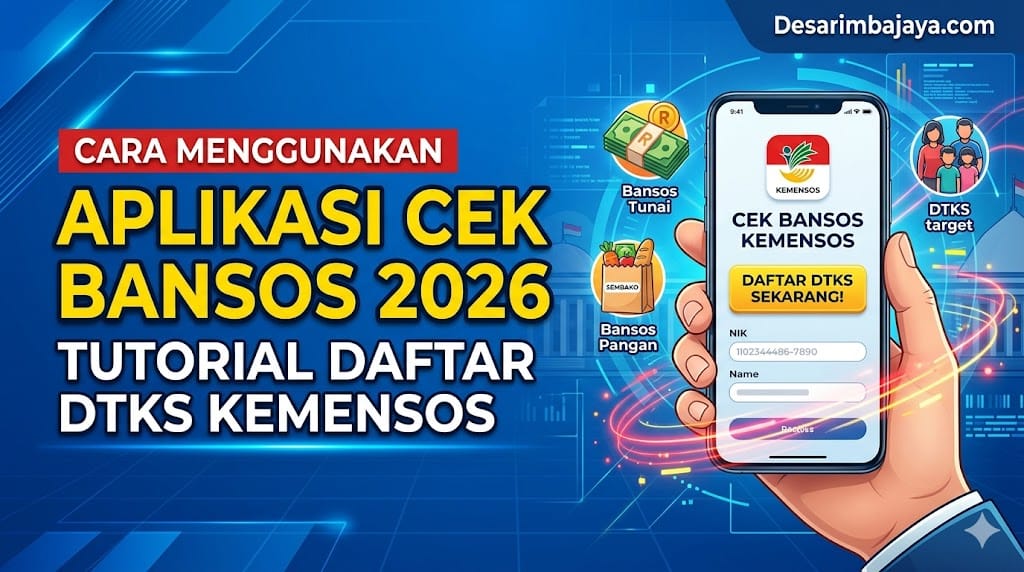 Cara Menggunakan Aplikasi Cek Bansos Kemensos