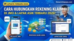 Cara Menghubungkan Rekening Klaim JHT di JMO dan Lapak Asik Terbaru 2026