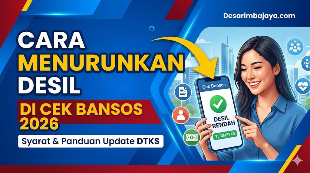 Cara Menurunkan Desil Bansos