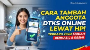 Cara Tambah Anggota DTKS Online