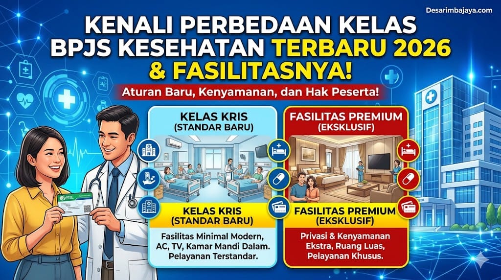 Perbedaan Kelas BPJS Kesehatan Terbaru
