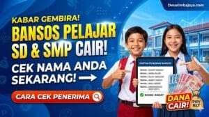 bansos untuk pelajar SD SMP
