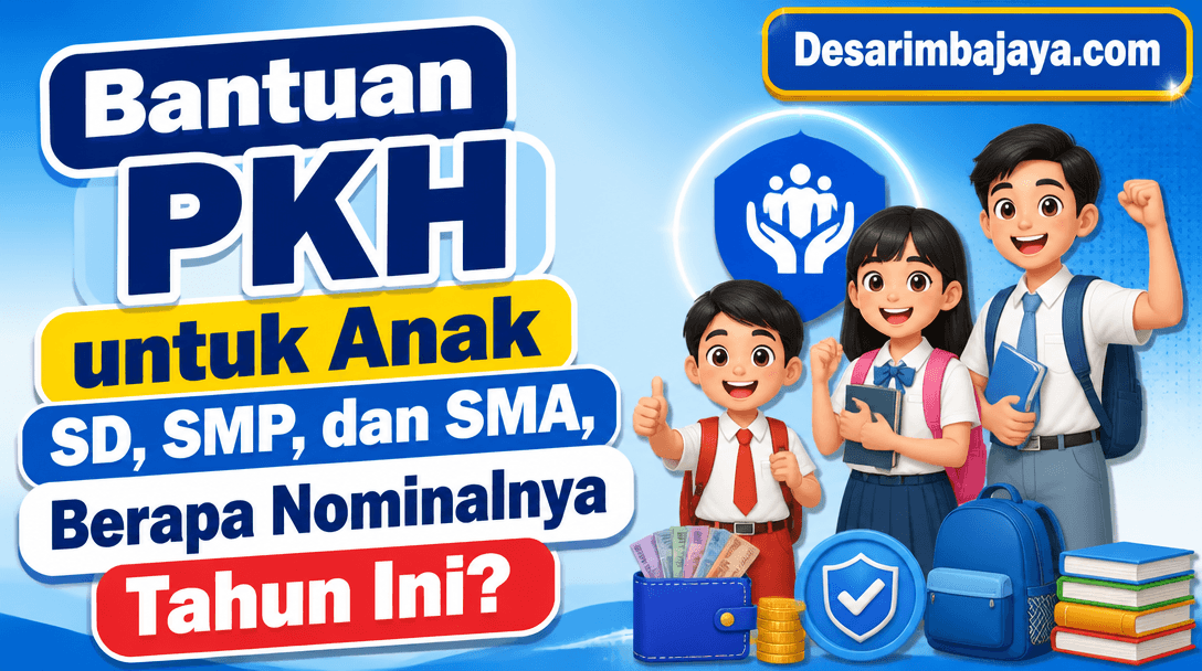 Bantuan PKH untuk Anak SD, SMP, dan SMA, Berapa Nominalnya Tahun Ini?
