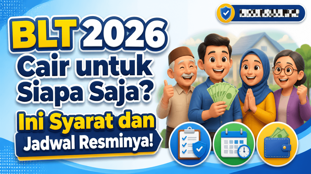 BLT 2026 Cair untuk Siapa Saja? Ini Syarat dan Jadwal Resminya!
