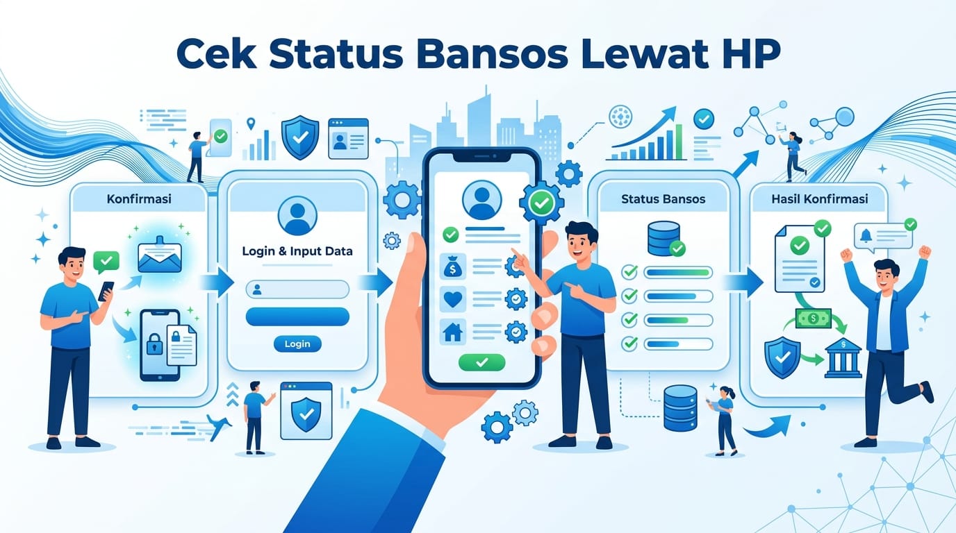 Bongkar Cara Cek Status Bansos Lewat HP, Cair Hari Ini?