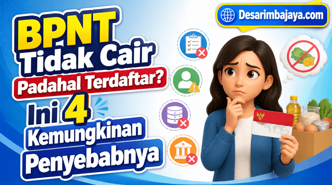 BPNT Tidak Cair Padahal Terdaftar? Ini 4 Kemungkinan Penyebabnya