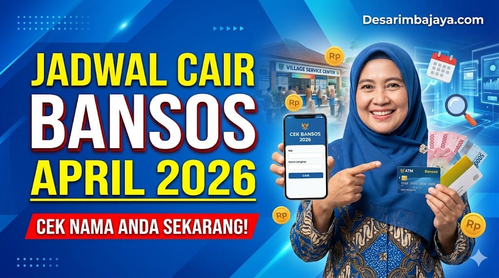 cair bansos april 2026