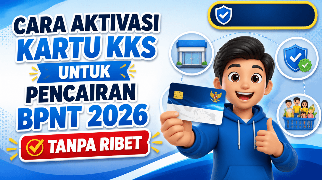 Cara Aktivasi Kartu KKS untuk Pencairan BPNT 2026 Tanpa Ribet
