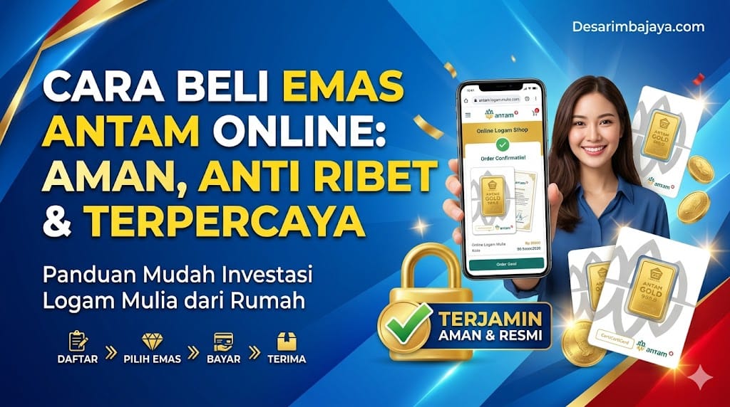 cara beli emas antam online