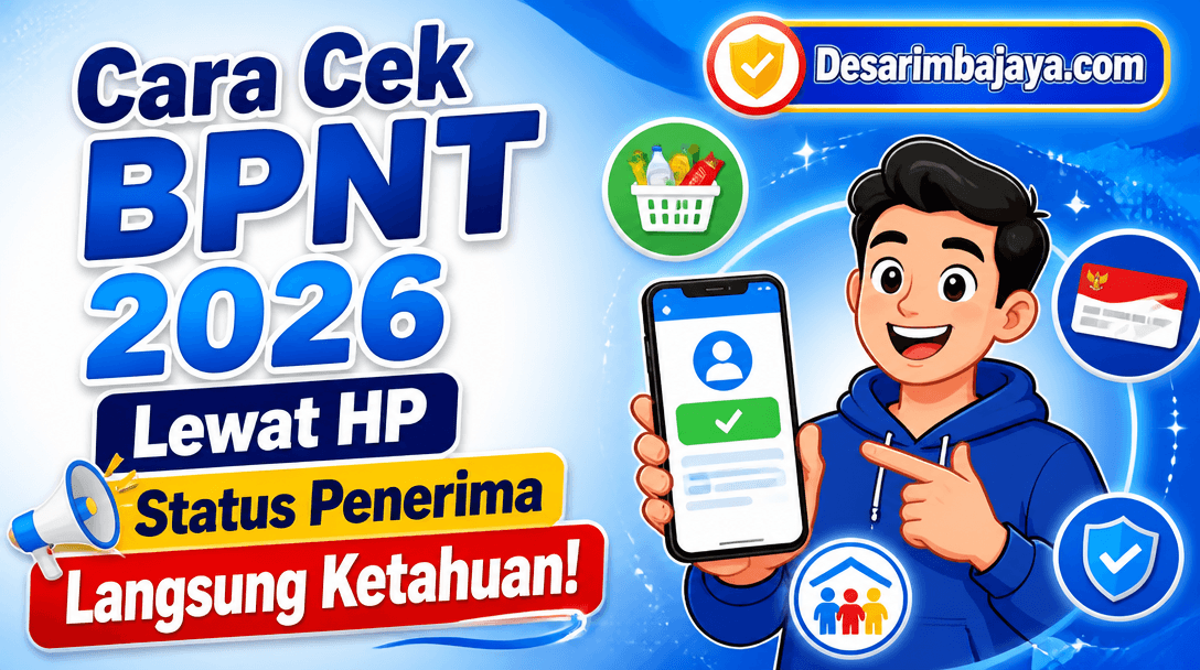 Cara Cek BPNT 2026 Lewat HP, Status Penerima Langsung Ketahuan!