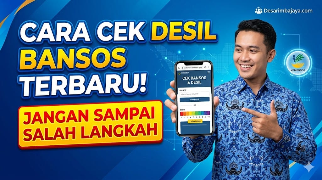 cara cek desil bansos