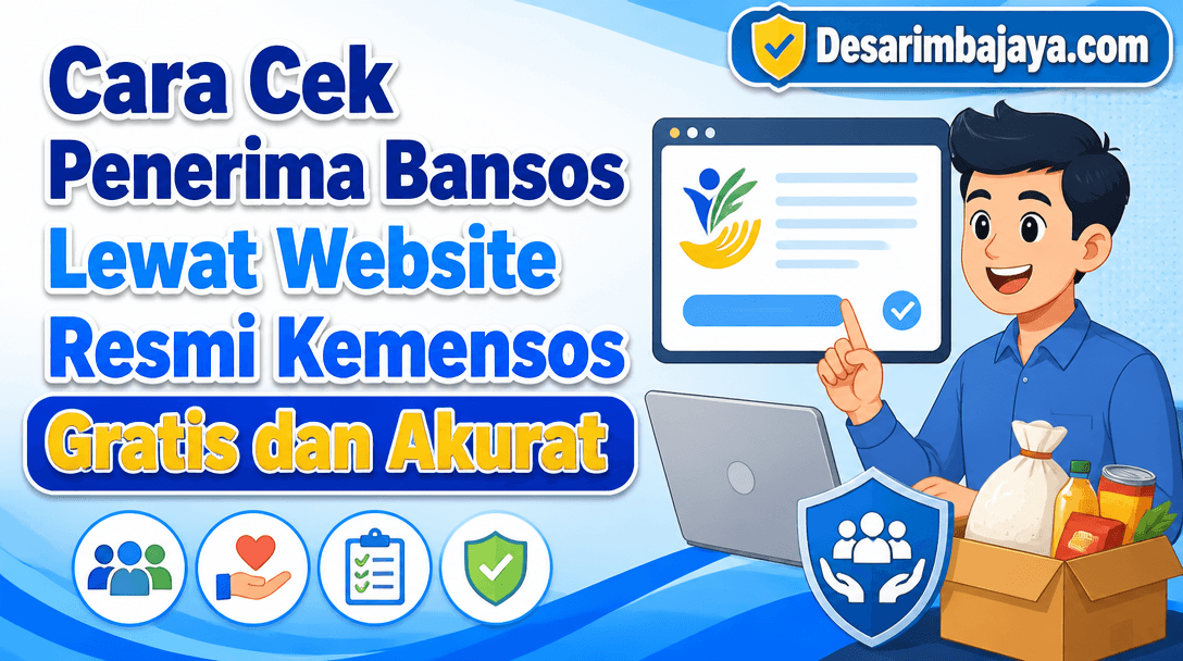 Cara Cek Penerima Bansos Lewat Website Resmi Kemensos, Gratis dan Akurat