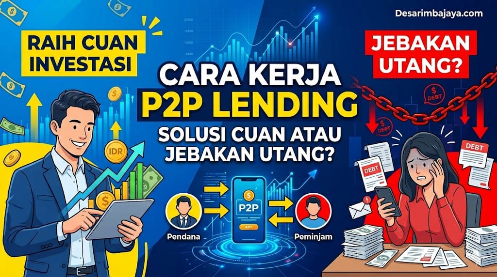 cara kerja P2P lending