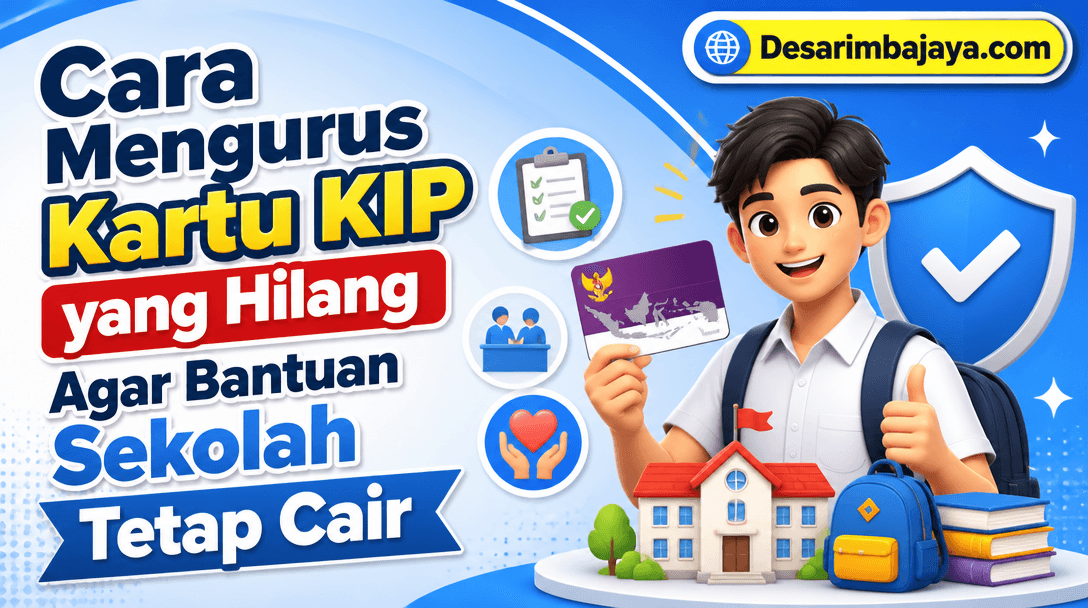 Cara Mengurus Kartu KIP yang Hilang Agar Bantuan Sekolah Tetap Cair