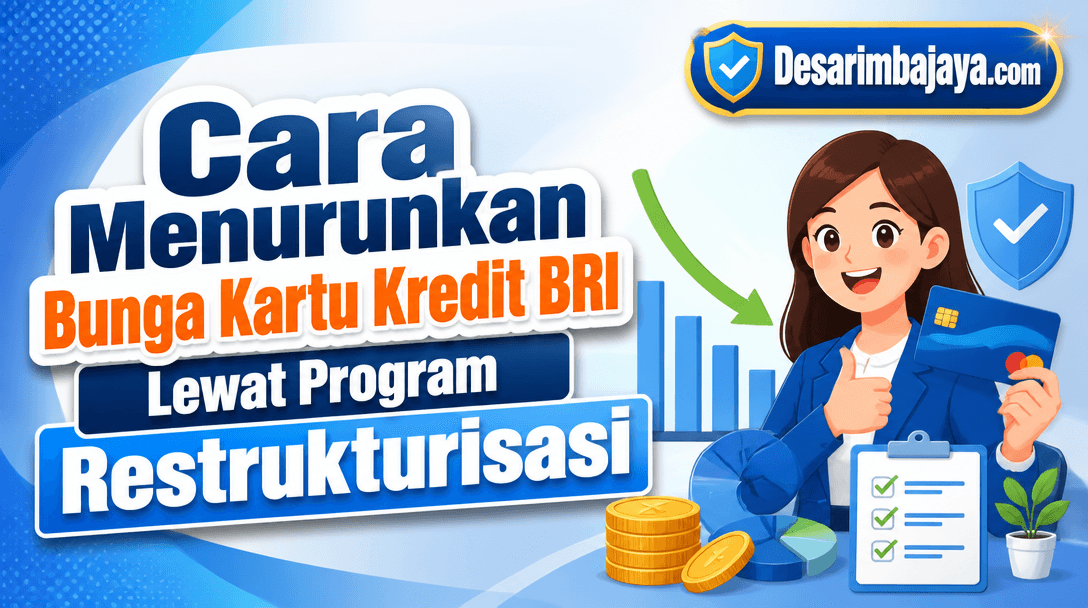 Cara Menurunkan Bunga Kartu Kredit BRI Lewat Program Restrukturisasi