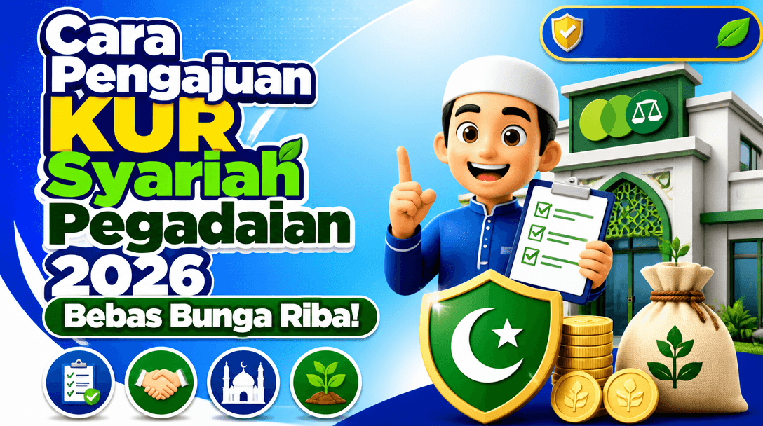 Cara Pengajuan KUR Syariah Pegadaian 2026 Bebas Bunga Riba!