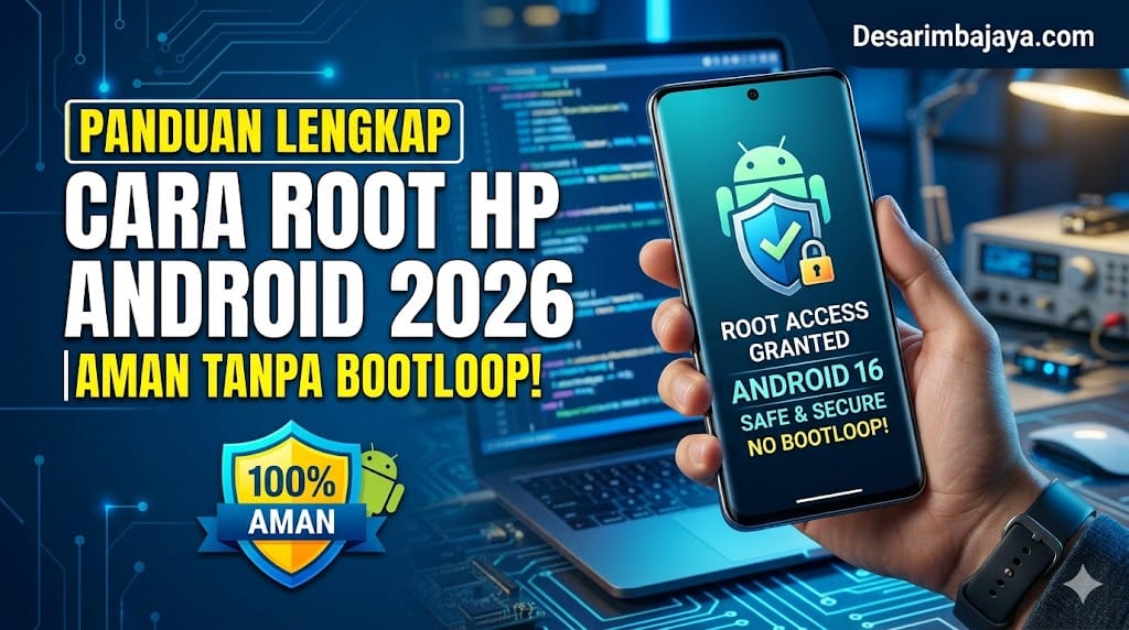 cara root HP android 2026
