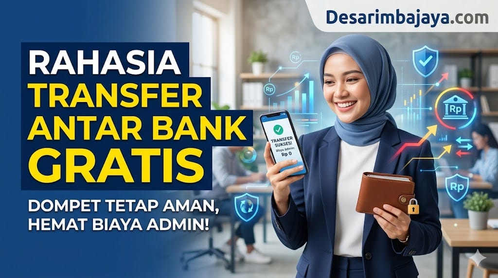 cara transfer antar bank gratis