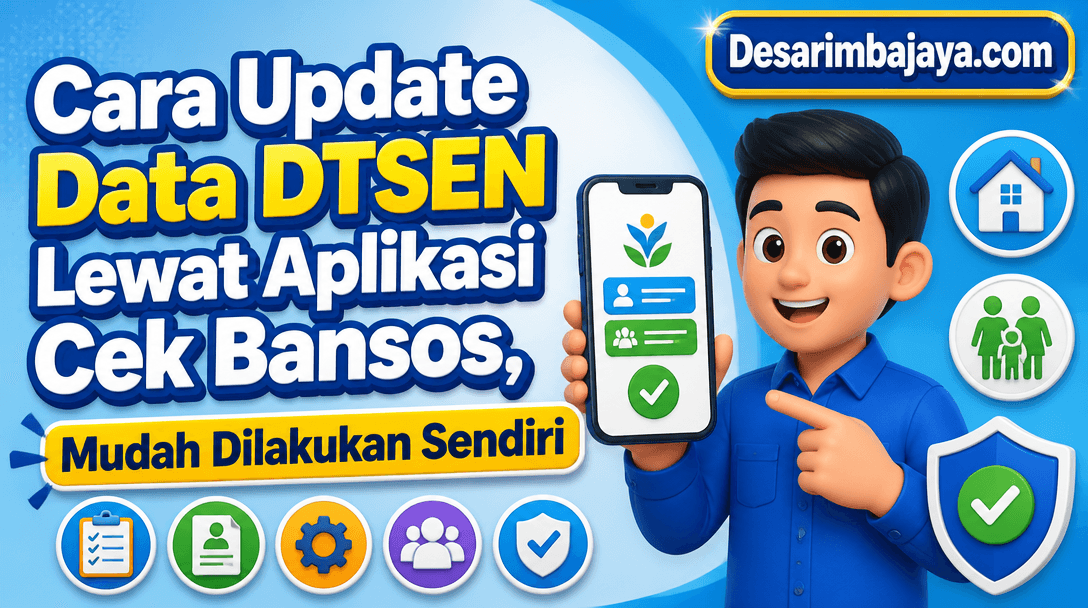 Cara Update Data DTSEN Lewat Aplikasi Cek Bansos, Mudah Dilakukan Sendiri