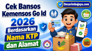 Cek Bansos Kemensos Go Id 2026 Berdasarkan Nama KTP dan Alamat