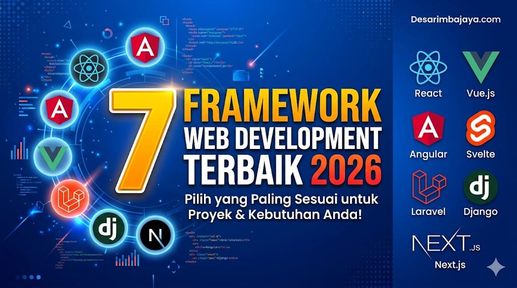 framework web development terbaik