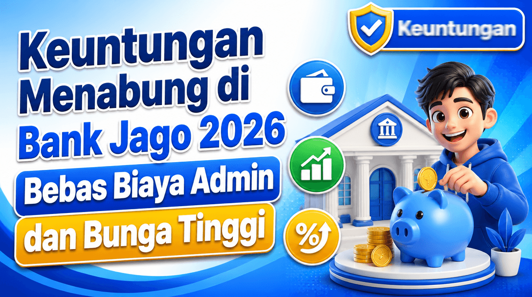 Keuntungan Menabung di Bank Jago 2026 Bebas Biaya Admin dan Bunga Tinggi