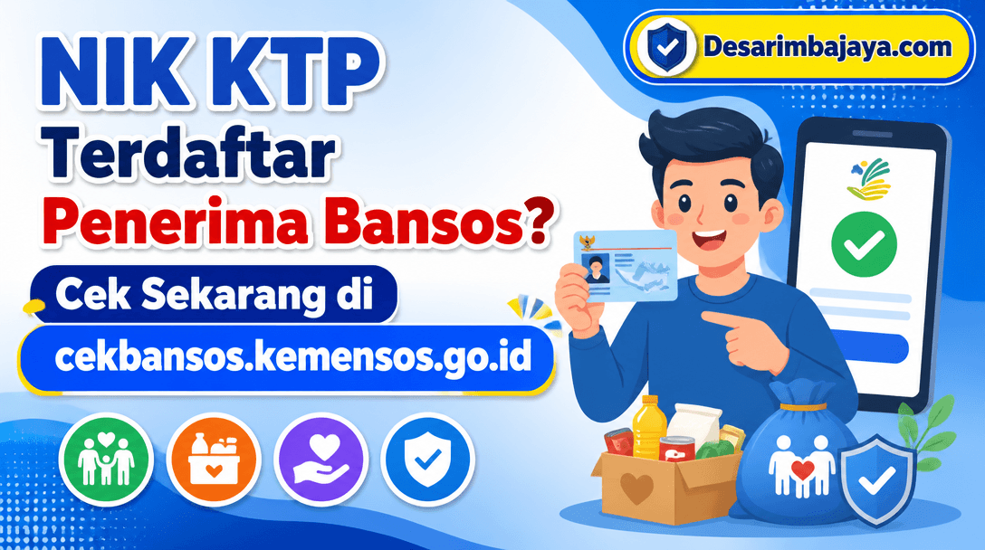 NIK KTP Terdaftar Penerima Bansos? Cek Sekarang di cekbansos.kemensos.go.id