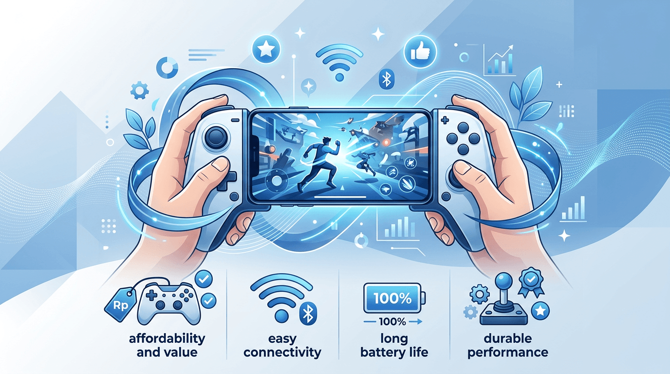 Rekomendasi Joystick HP Murah, Main Game Auto Jago!