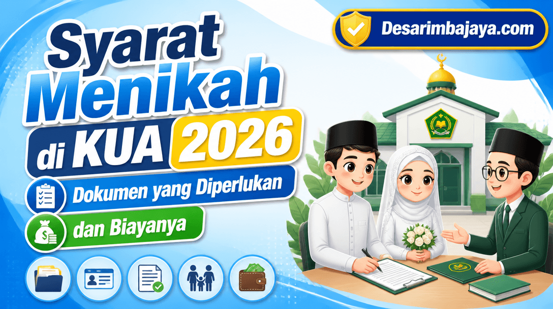 Syarat Menikah di KUA 2026 Dokumen yang Diperlukan dan Biayanya